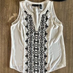 INC international concepts sleeveless blouse Size 6 EUC